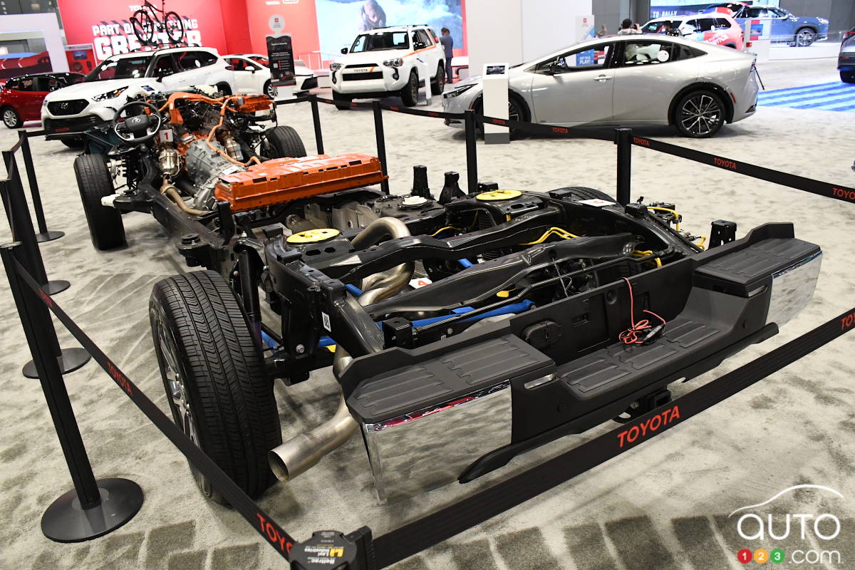 Toyota Tundra chassis hybride